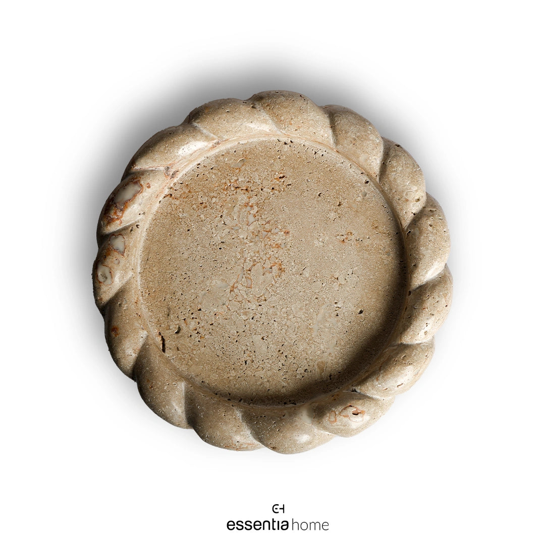 Braided Edge Marble Bowl
