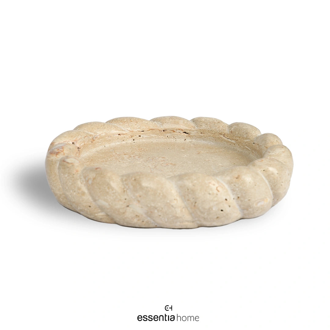 Braided Edge Marble Bowl