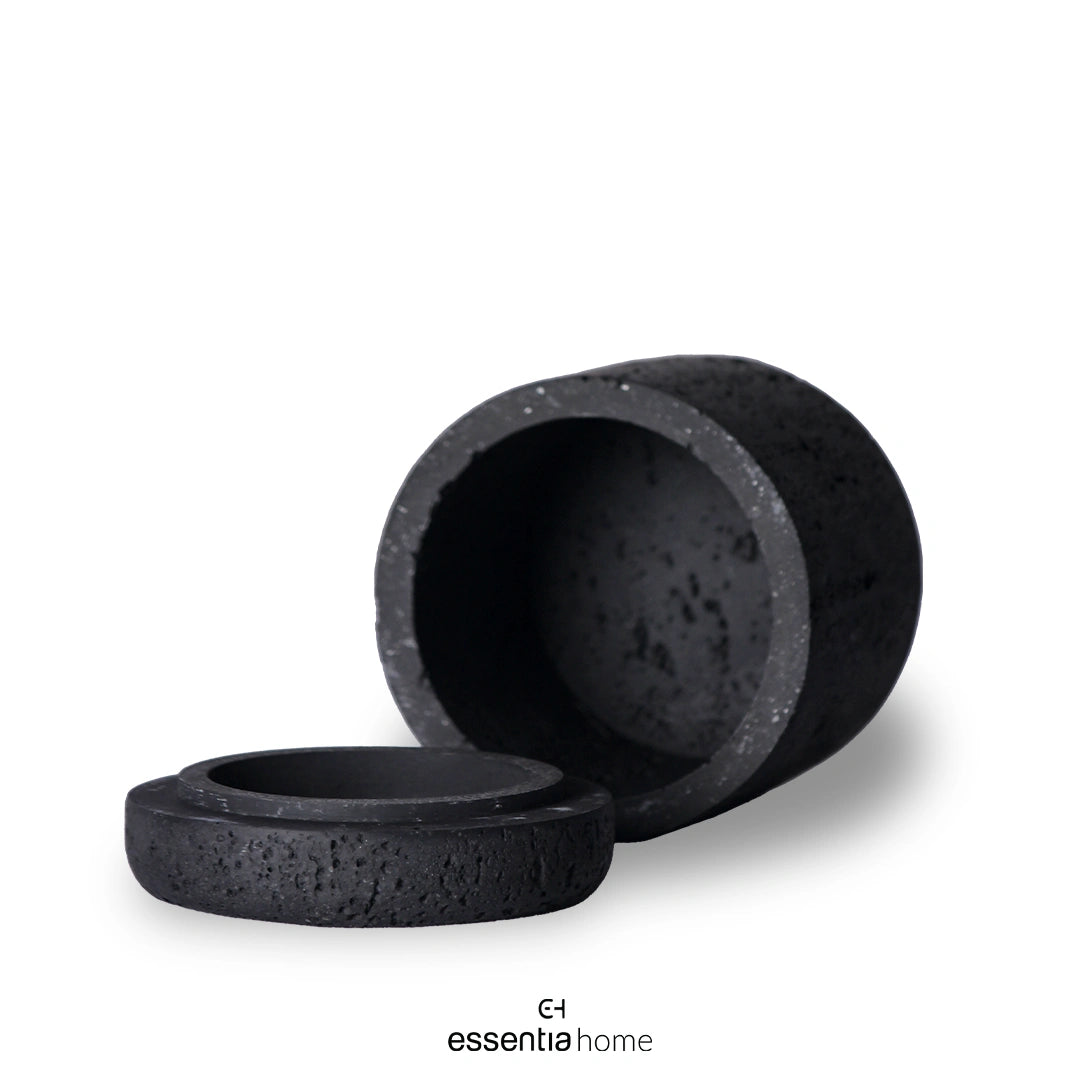 Suds Storage Jar Marble Black | Rove