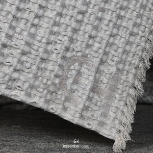 EH Rippled Serenity Textured Cotton Throw
