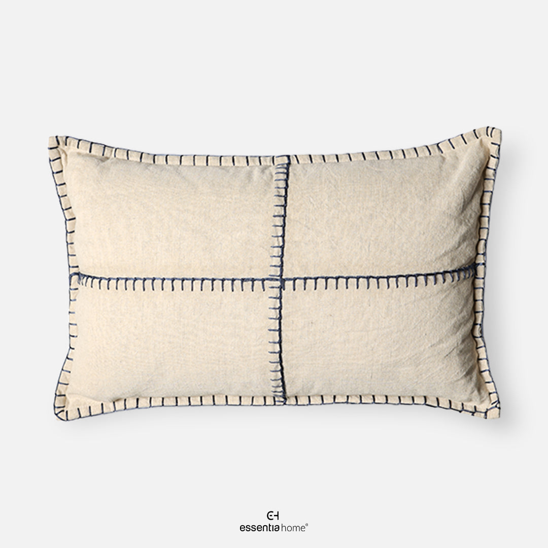 Cross-Stitch Edge Cushion