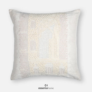 palace entrance arches in natural fabric