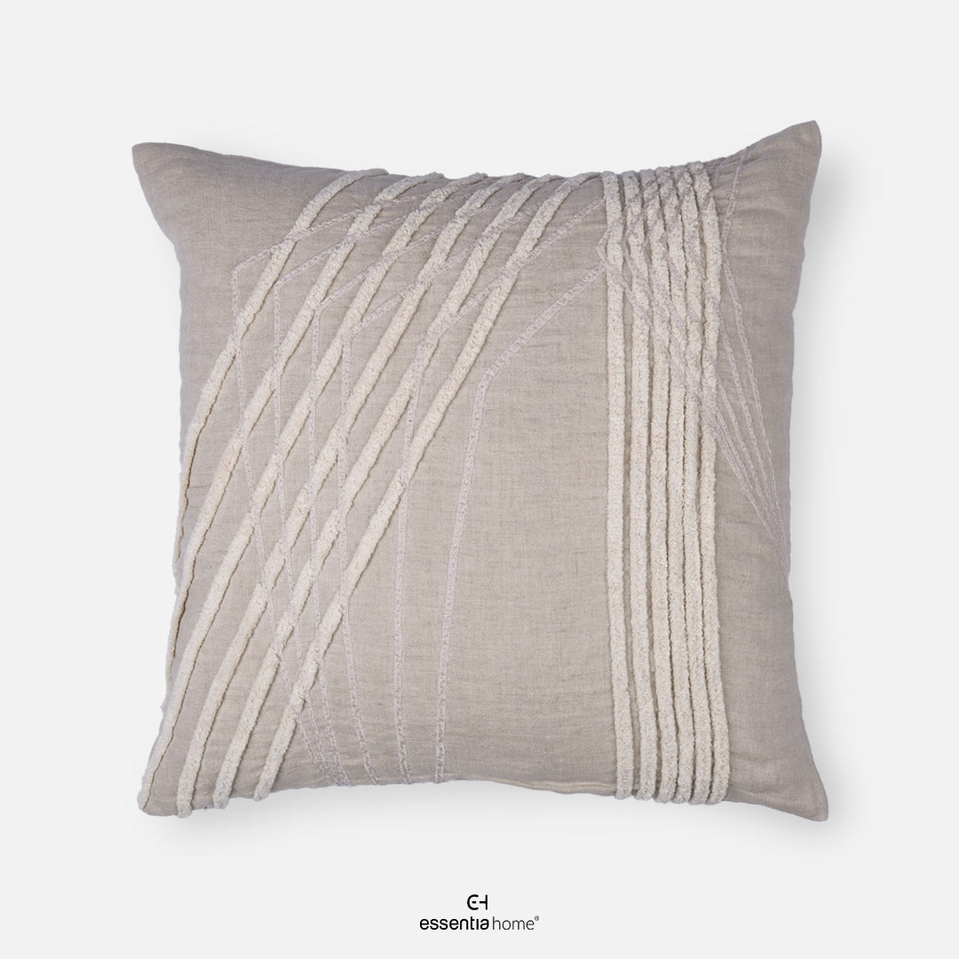 Silver Strata Cushion