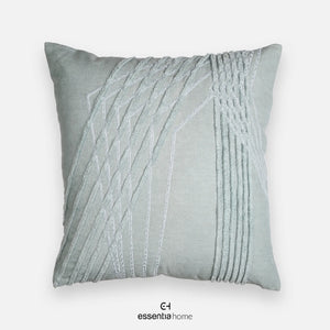 Silver Strata Cushion
