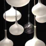 Onion Glasses Large Frosted