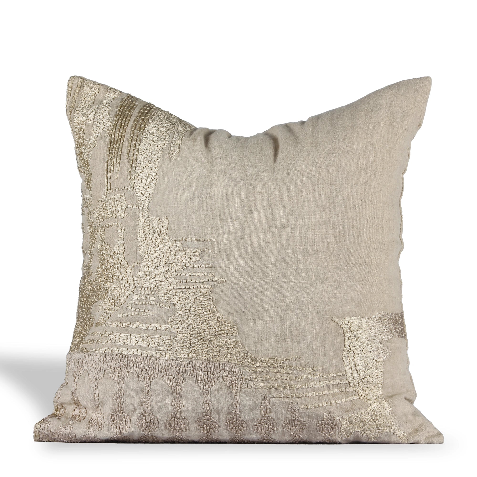 Ethereal Embroidery Cushion
