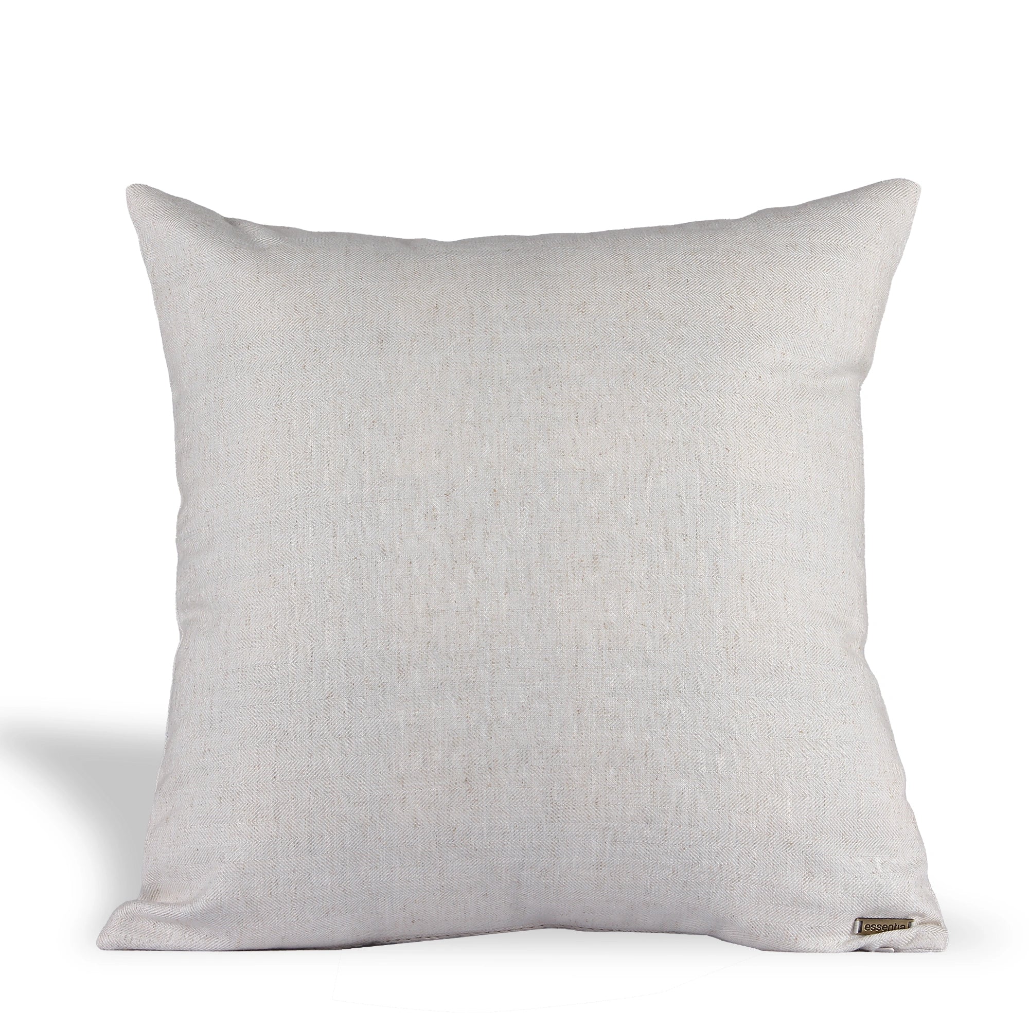 Fragments of Time – White Linen Cushion