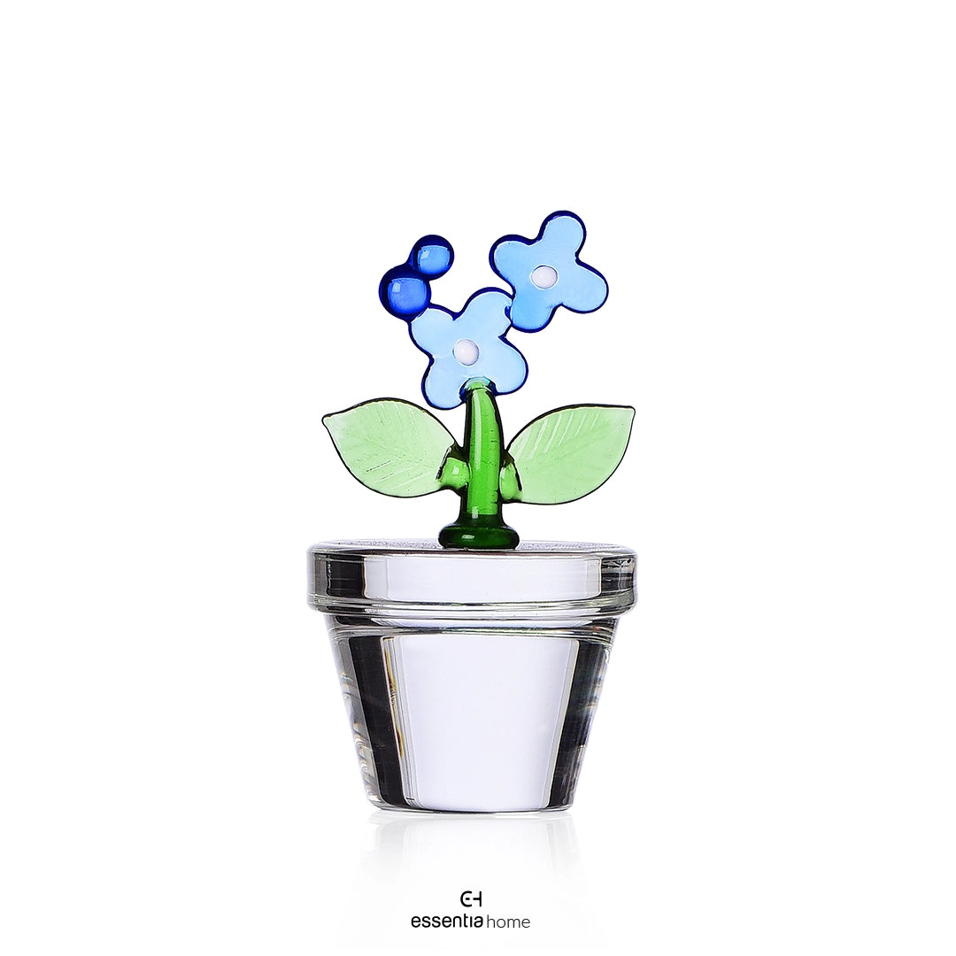 Paperweight/Placeholder Light Blue Flower