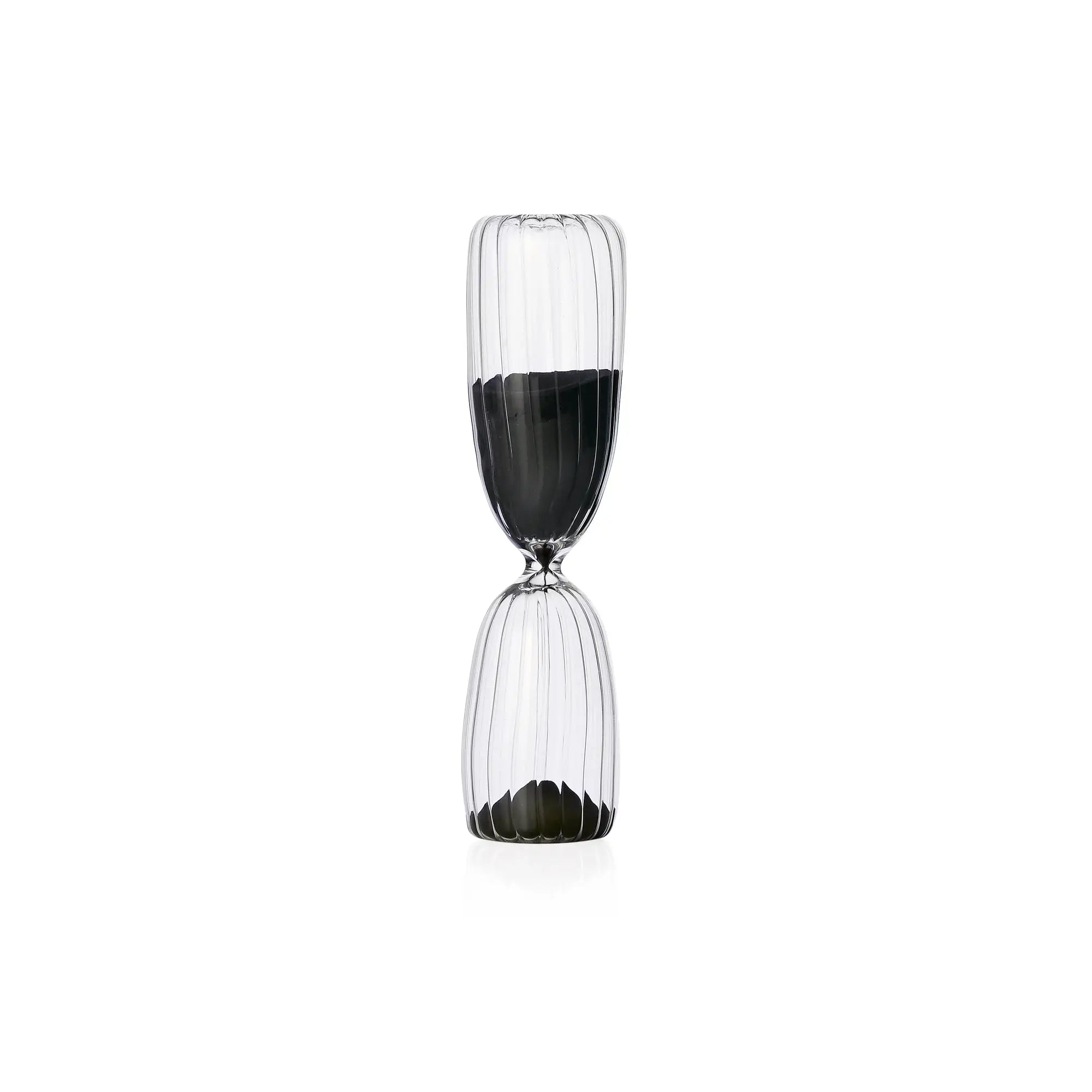 TIMES - Hourglass 15 Min Black Sand