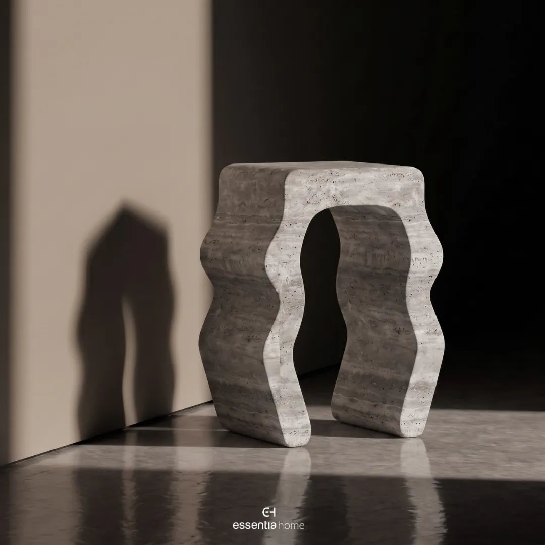 Ribbon end table