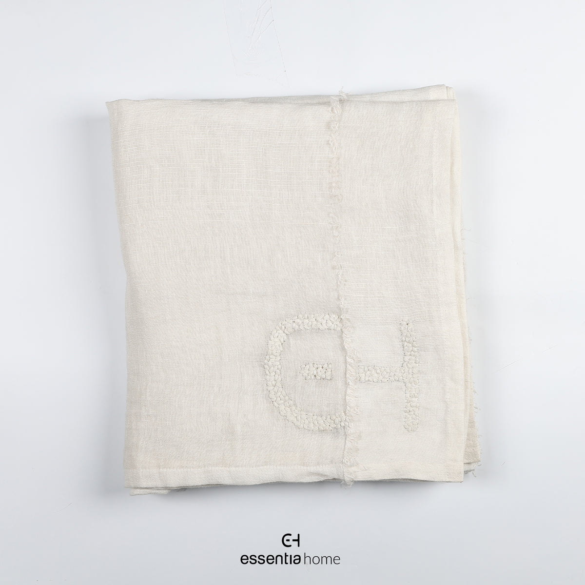 White Thin Throw