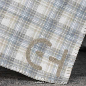 EH Tartan Check Throw