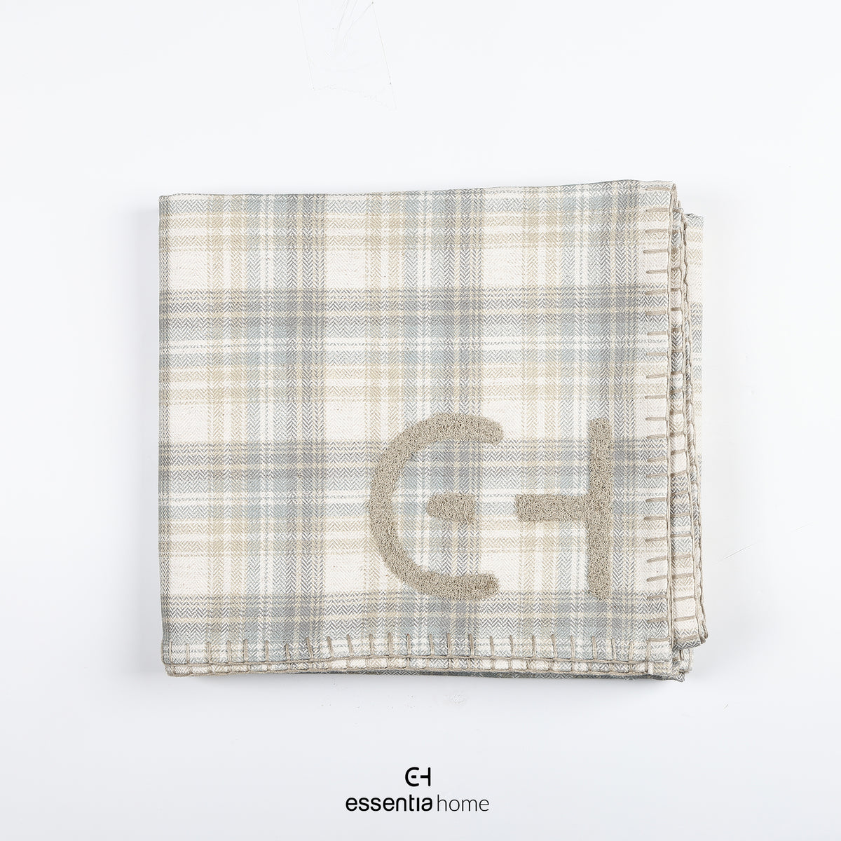 EH Tartan Check Throw