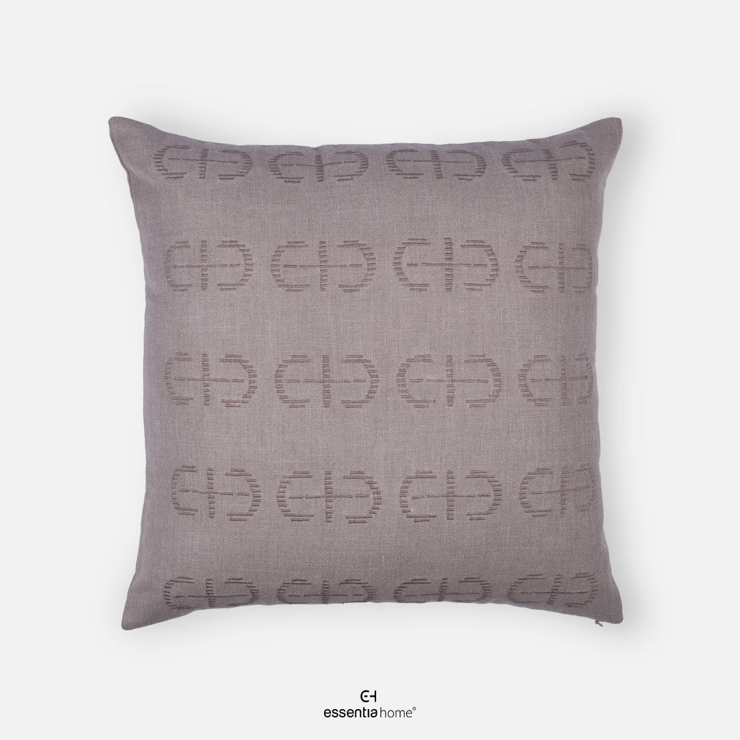 Timeless crest cushion cover