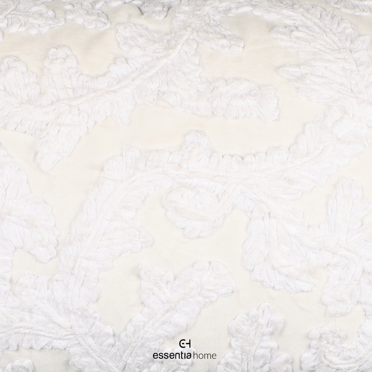 frosted fern cushion cover