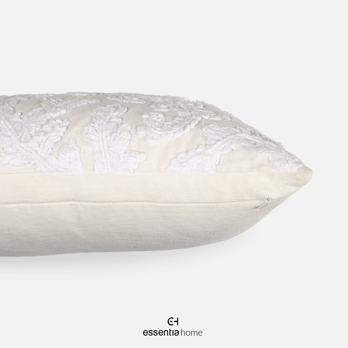 frosted fern cushion cover