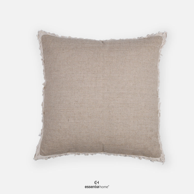 Linen fringe serenity Cushion