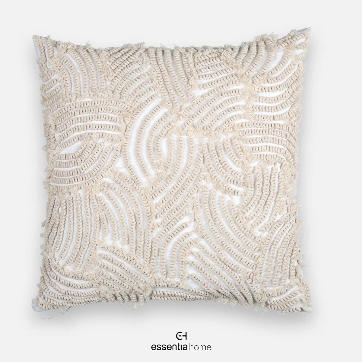 Sand Dune Textured Throw Pillow COVER