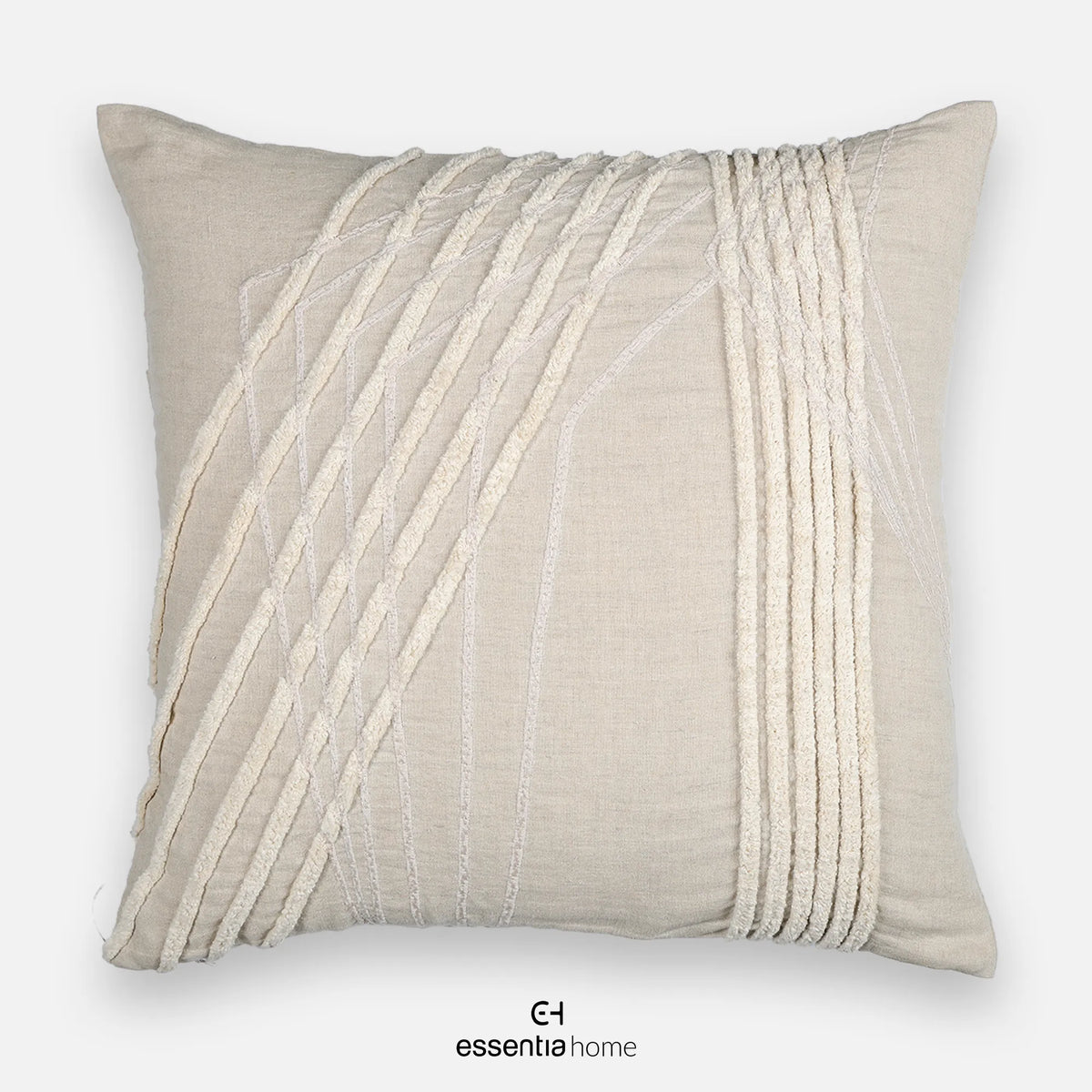 Silver Strata Cushion