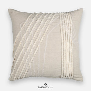Silver Strata Cushion