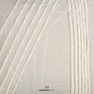 Silver Strata Cushion