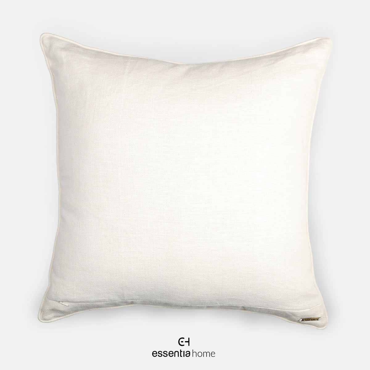 Fragments of Time – White Linen Cushion