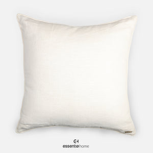 Fragments of Time – White Linen Cushion