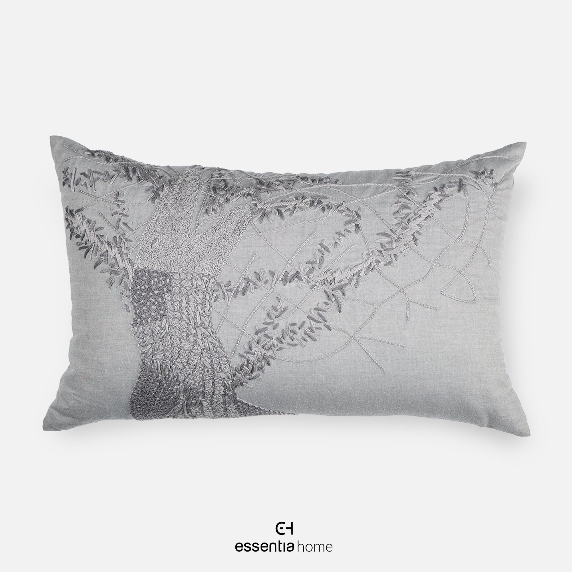 Crocodile Treehide handwork Cushion