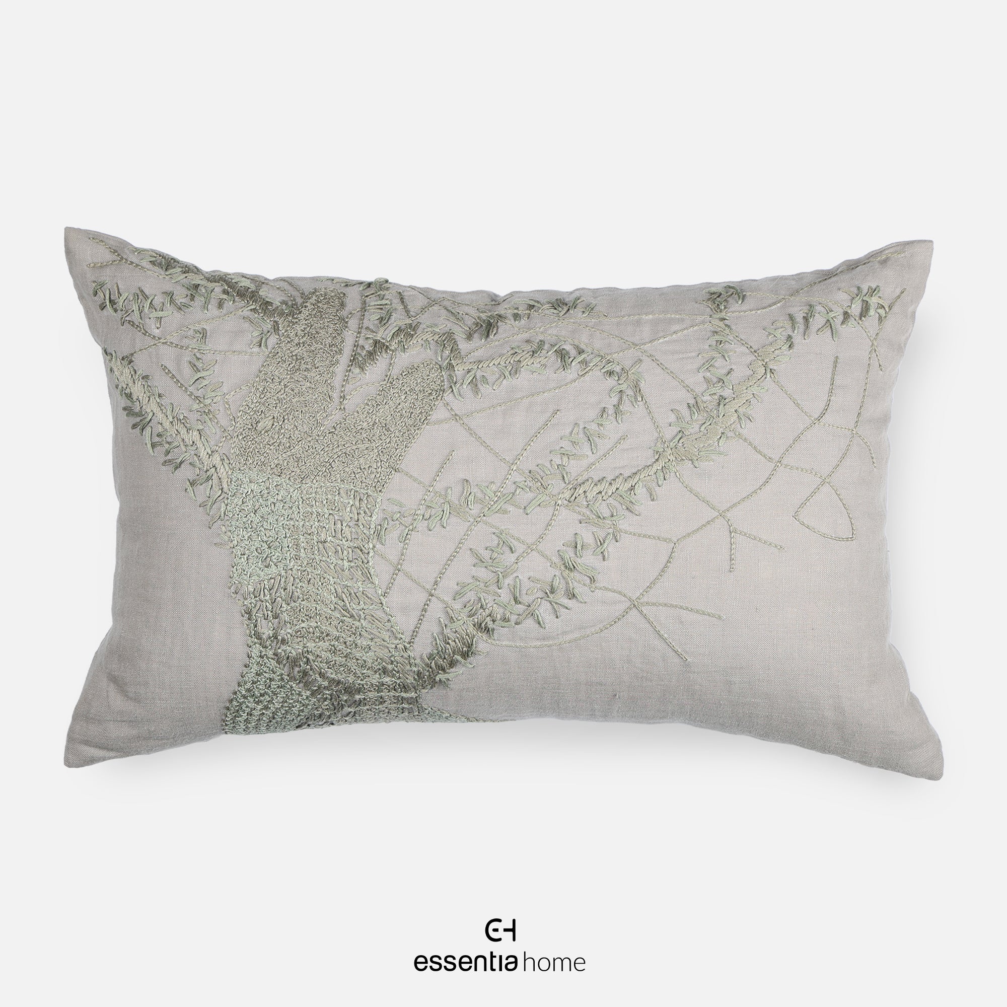 Crocodile Treehide handwork Cushion