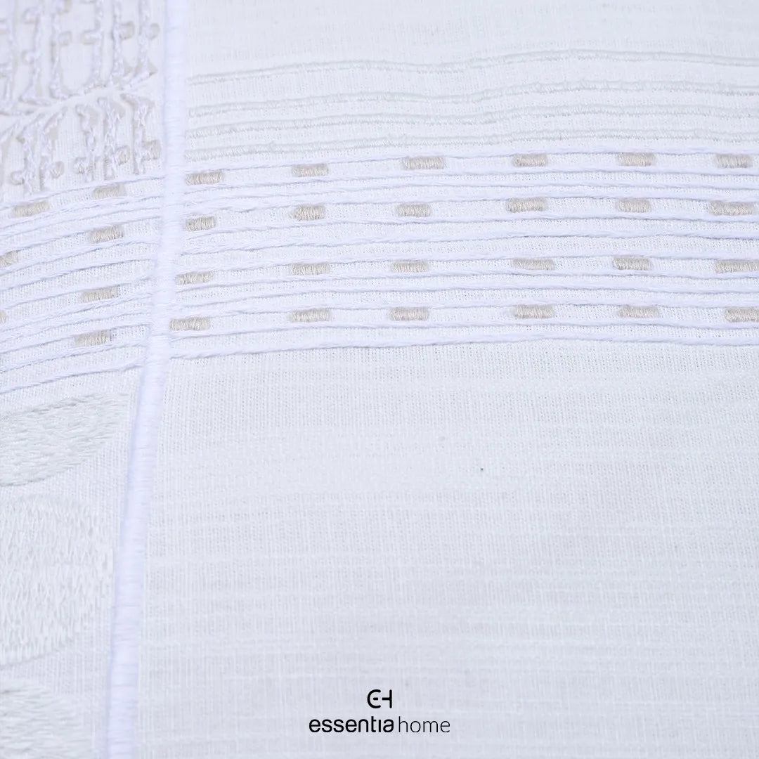 Ecru Mosaic Cushion