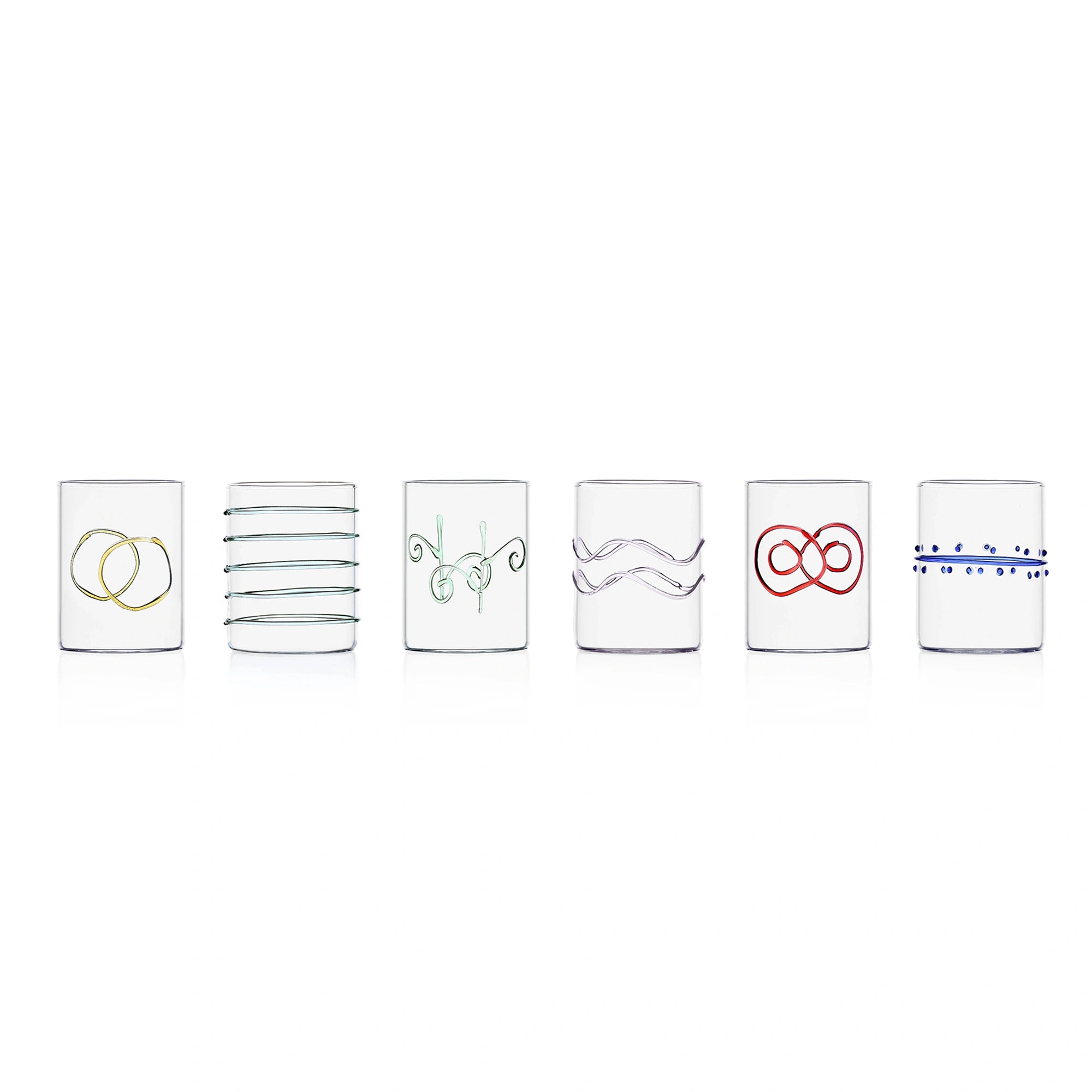 DECO ARLECCHINO - Set 6 pcs Water Assorted