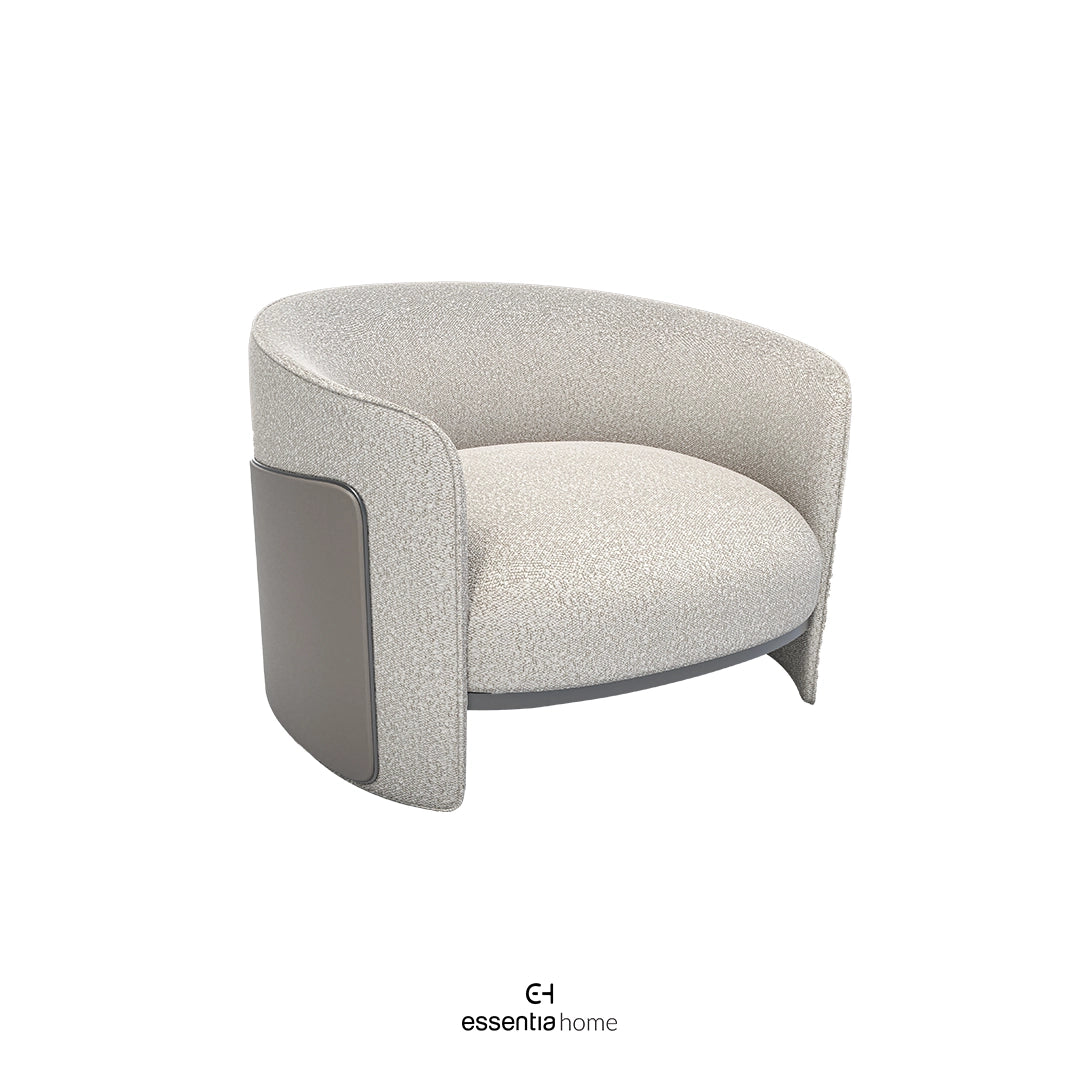 Accent Chair by Ferriani.Sbolgi – Sculptural Minimalism, Italian Precision
