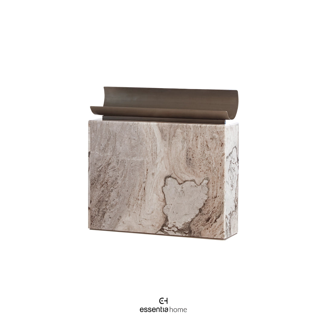 Console by Anna Ignatenko – Refined Contrast, Sculptural Strength