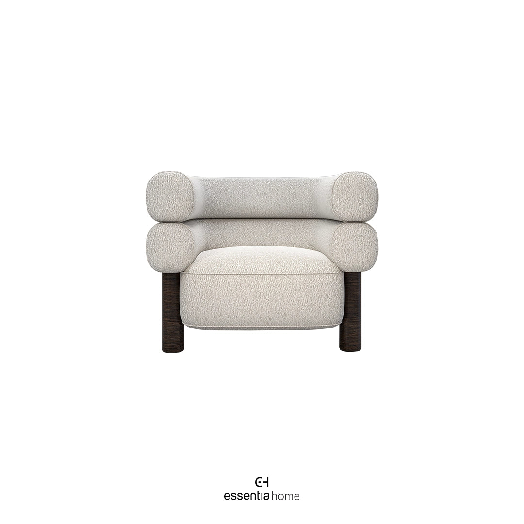 Accent Chair by Ferriani Sbolgi – Sculptural Simplicity, Crafted for Living