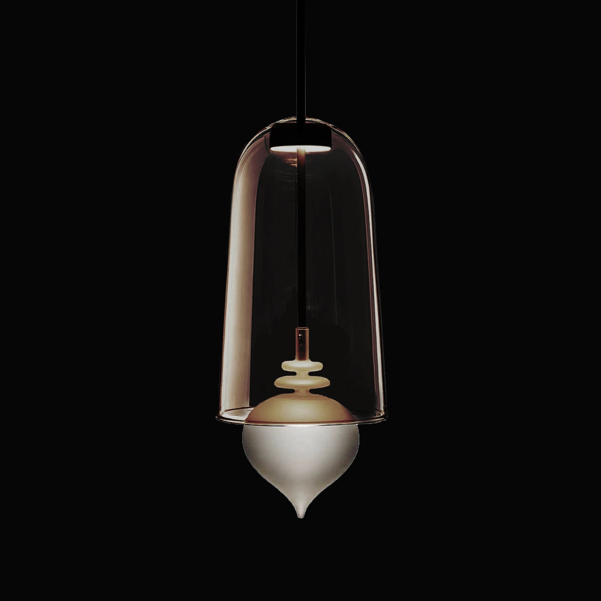 GHANTA Suspension Light – Brown/Frost