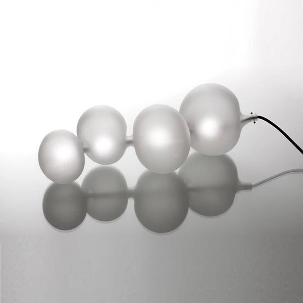 SERENDIPITY TABLE - Frosted hand blown glass