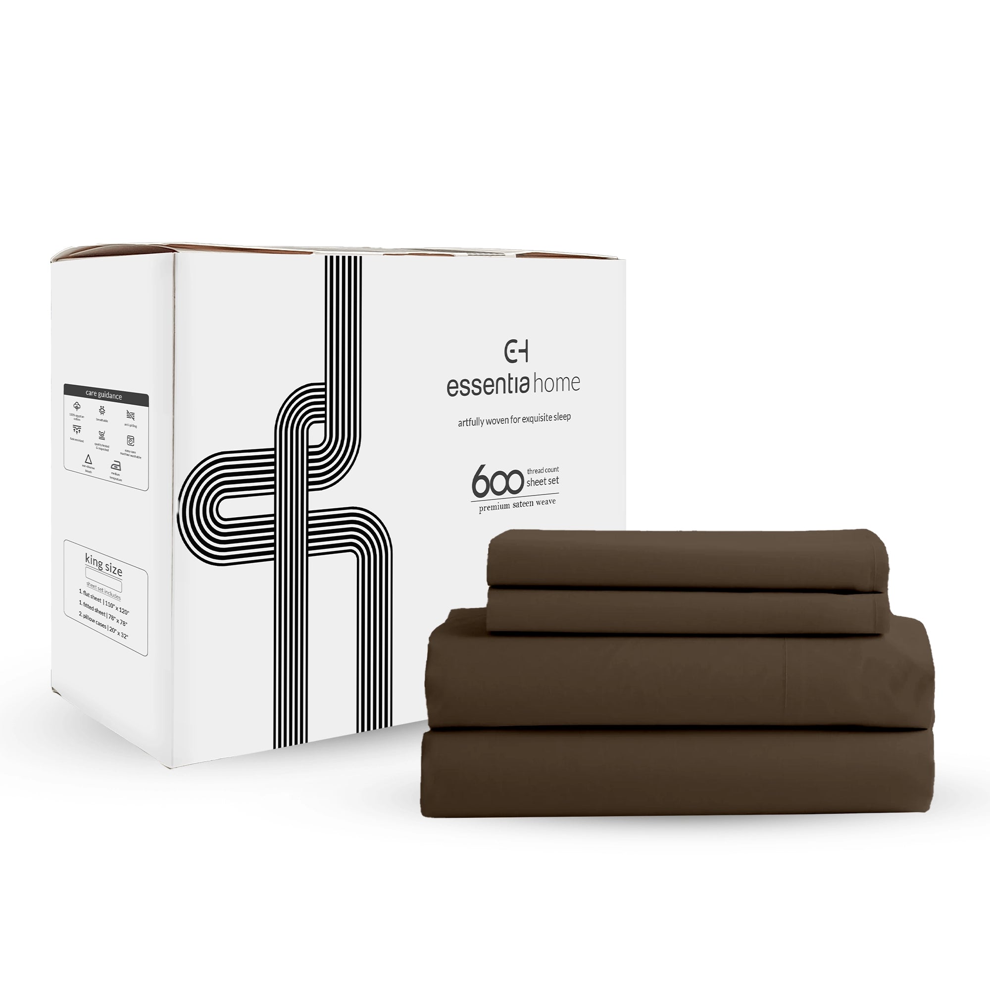 Luxe Weave Cotton-Sateen Bedding Set