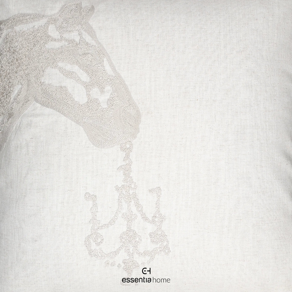 HORSE EMBROIDERY CUSHION