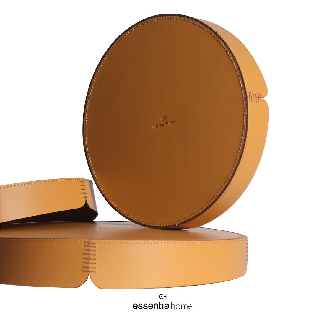 EH Round Tray Medium – Nude Tan