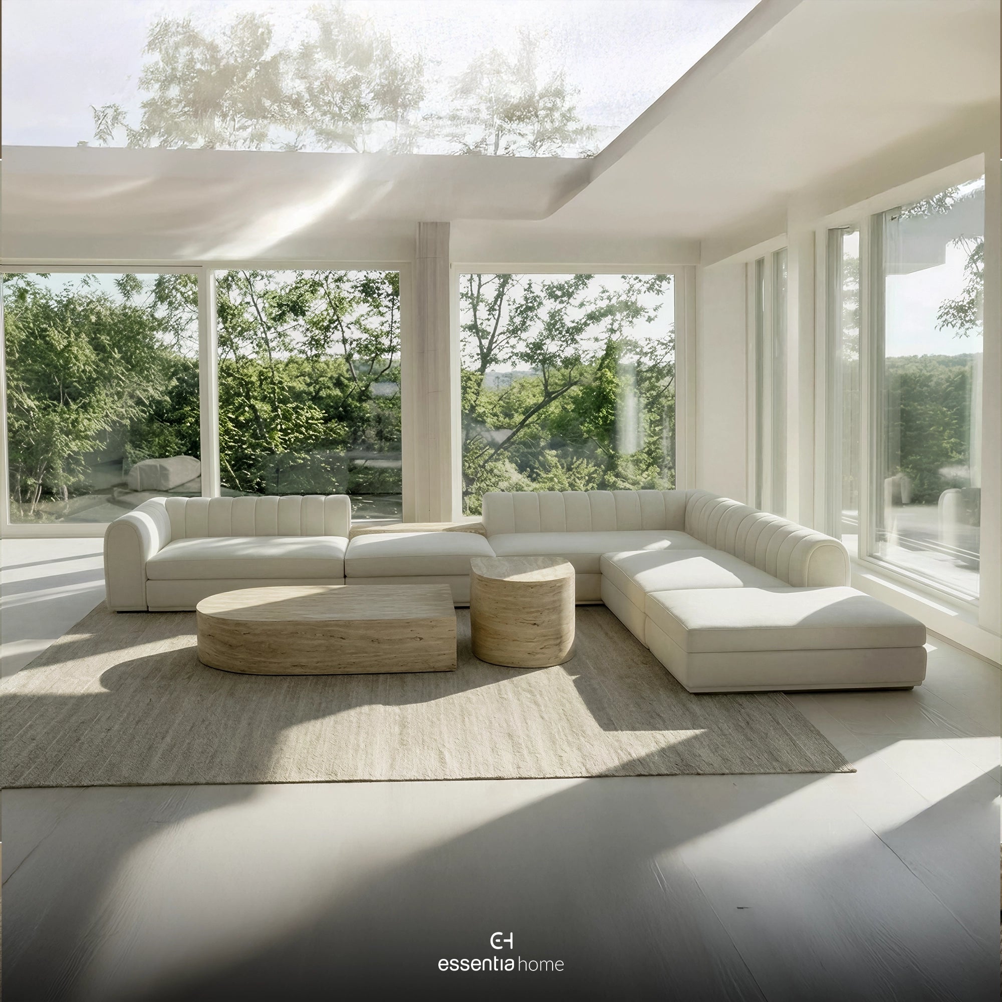 Overlap Sectional Sofa