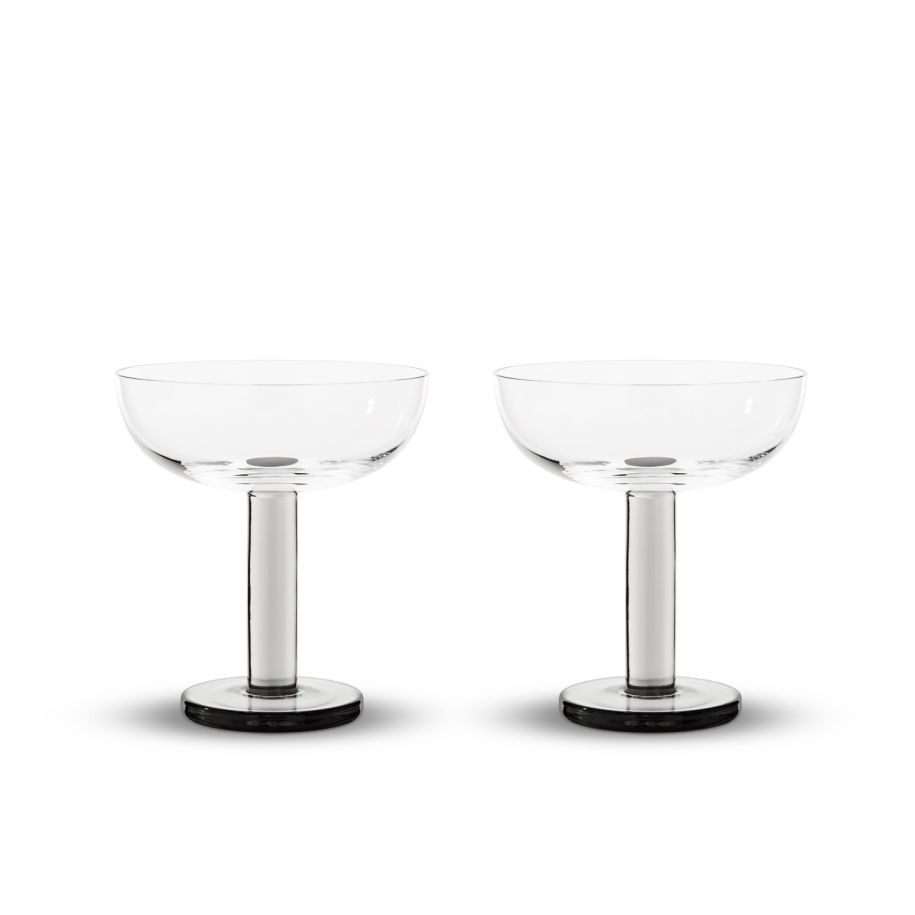 Puck Coupe Glasses - Set of 2